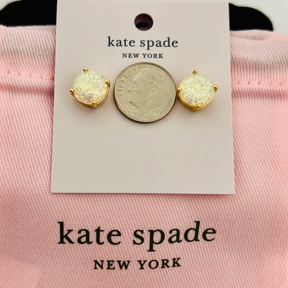 kate spade~Opal Glitter Studs / NWT / Host Pick - Picture 5 of 9